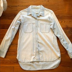 Madewell Chambray Boyfriend Button Down
